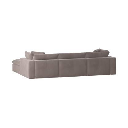 Ari three seater modular corner Sofa With Full Fabric Customisation
