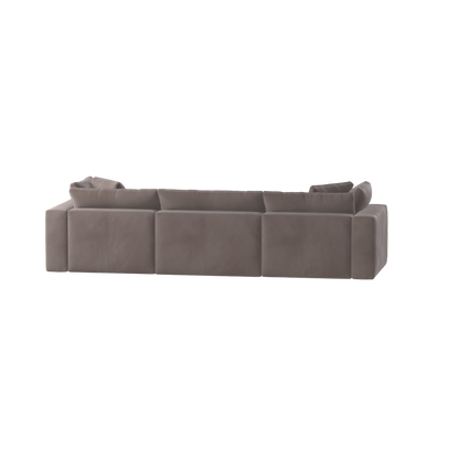 Ari three seater modular corner Sofa With Full Fabric Customisation