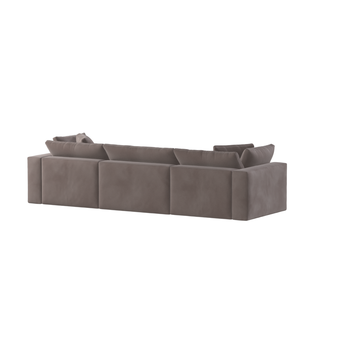 Ari three seater modular corner Sofa With Full Fabric Customisation