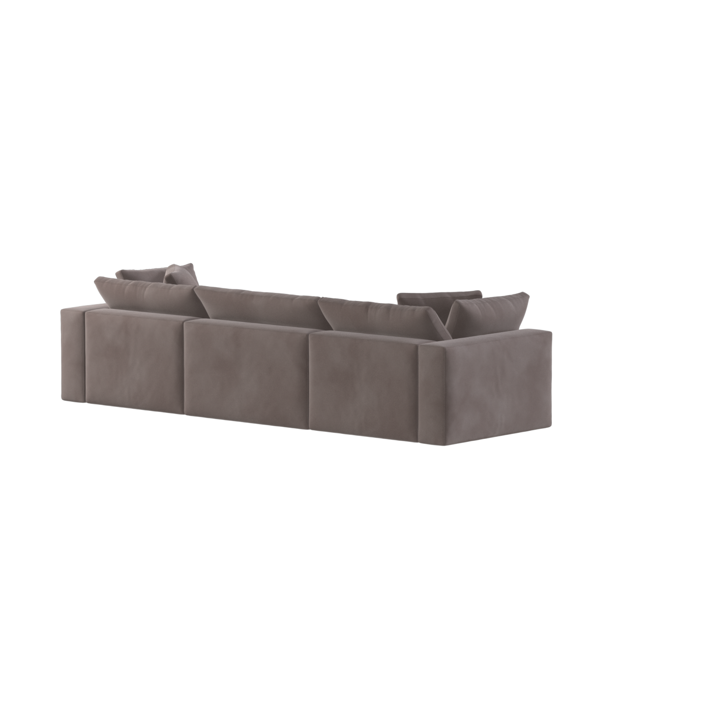 Ari three seater modular corner Sofa With Full Fabric Customisation