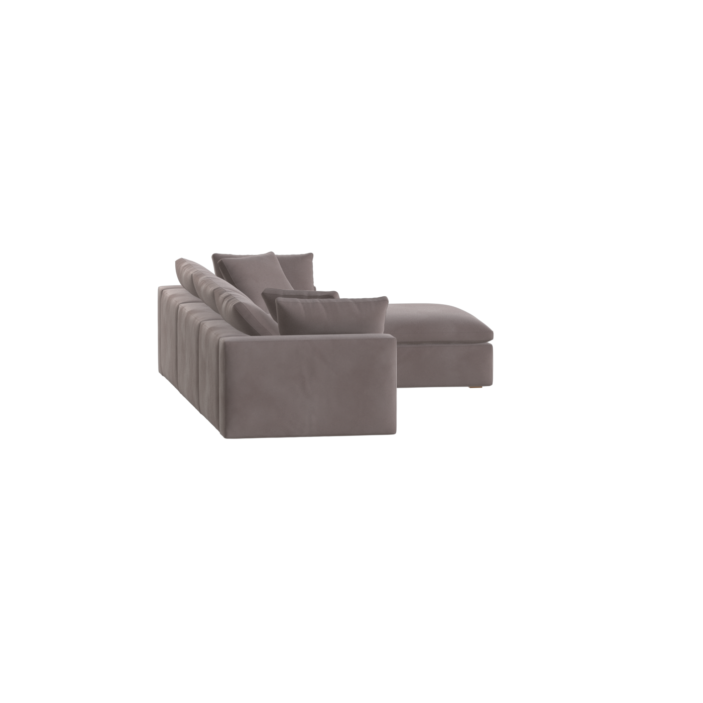Ari three seater modular corner Sofa With Full Fabric Customisation