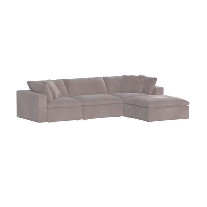 Ari three seater modular corner Sofa With Full Fabric Customisation
