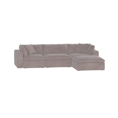 Ari three seater modular corner Sofa With Full Fabric Customisation