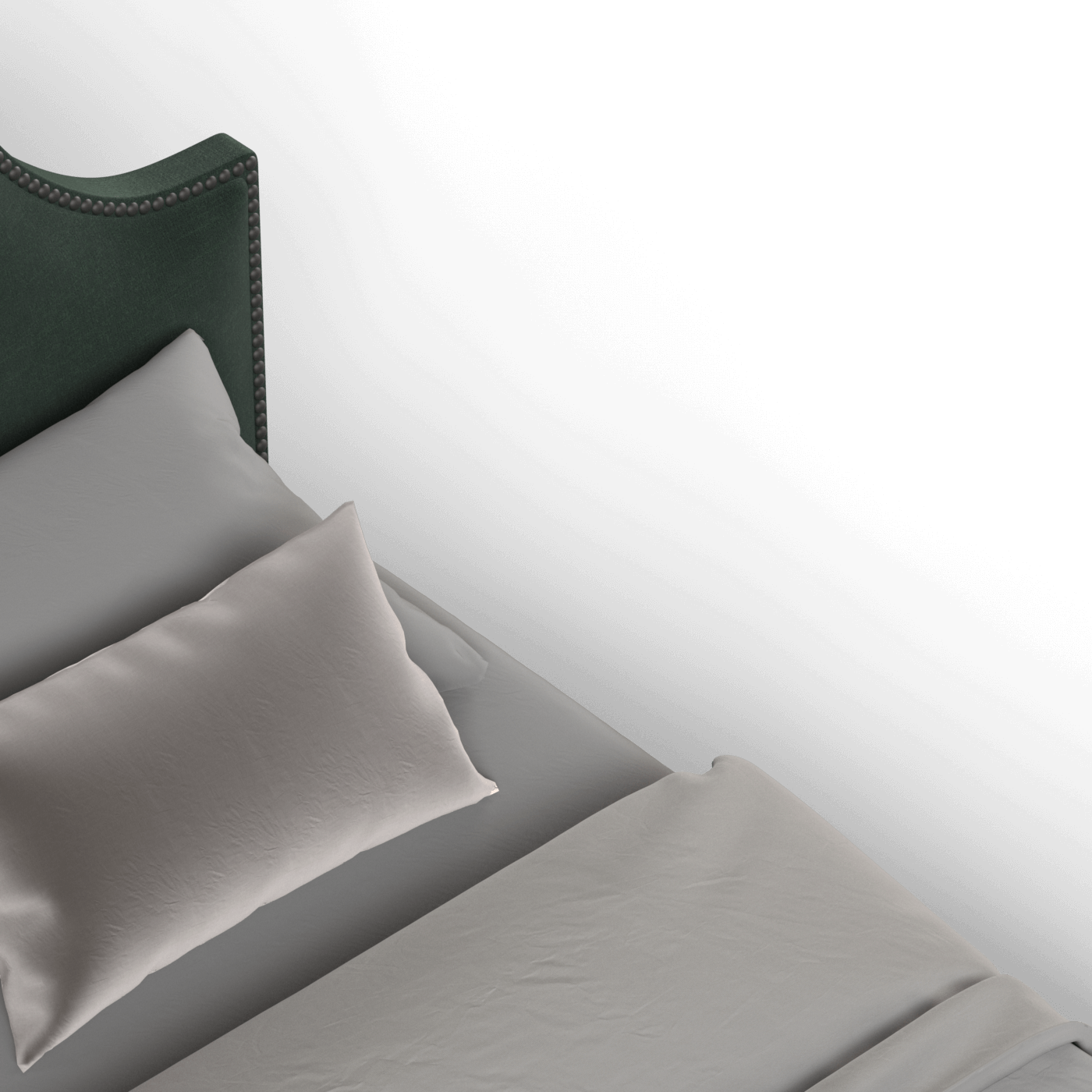 Ariana Double Bed with Elegant Headboard