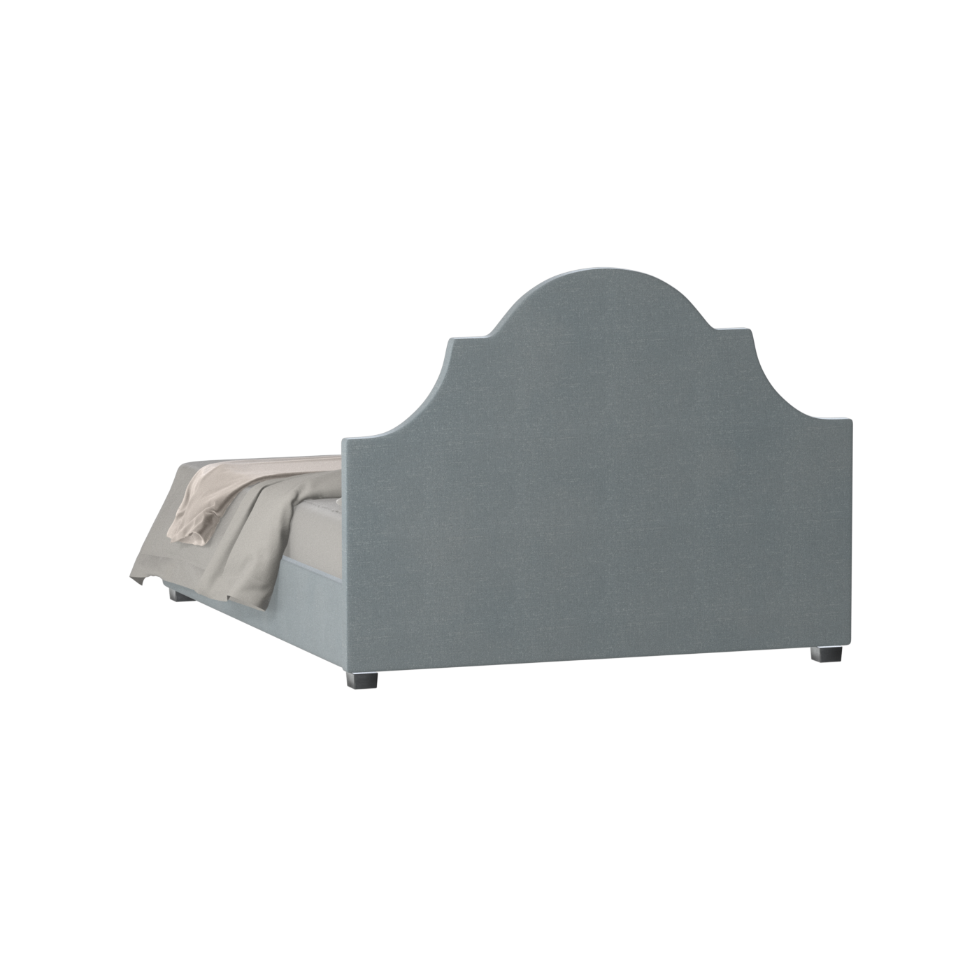 Ariana Double Bed with Elegant Headboard