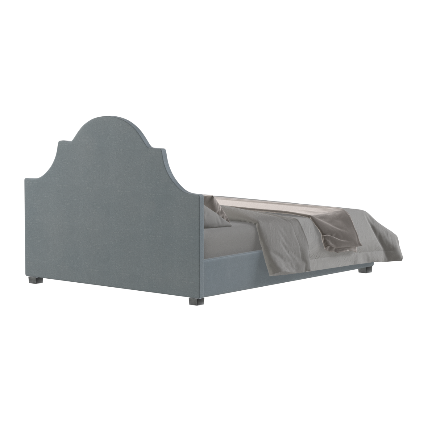 Ariana Double Bed with Elegant Headboard