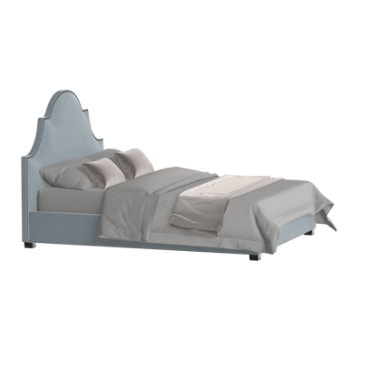 Ariana Double Bed with Elegant Headboard