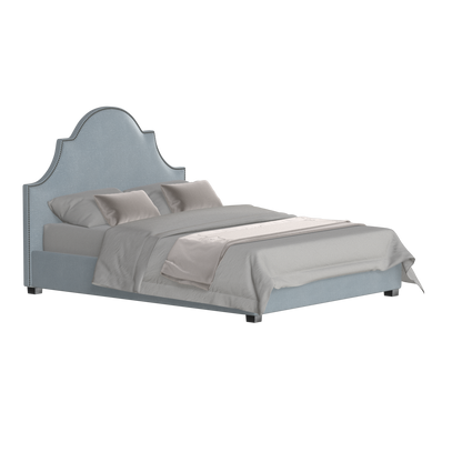 Ariana Double Bed with Elegant Headboard