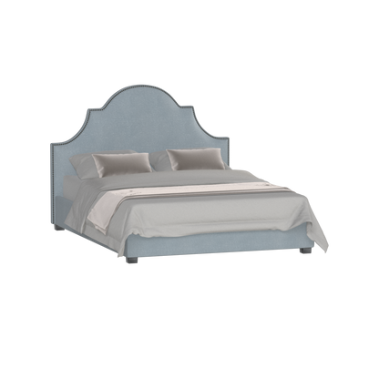 Ariana Double Bed with Elegant Headboard