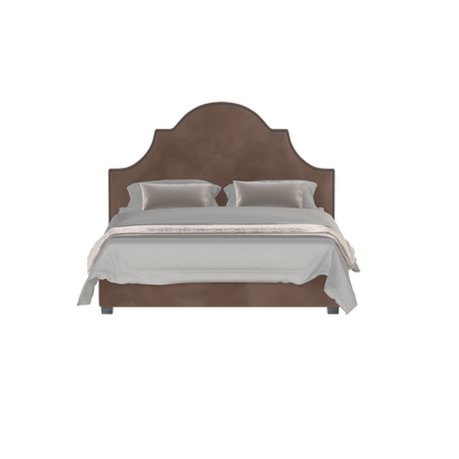 Ariana Double Bed with Elegant Headboard