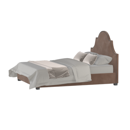 Ariana Double Bed with Elegant Headboard