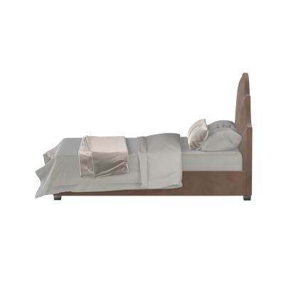 Ariana Double Bed with Elegant Headboard