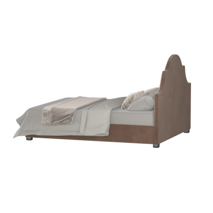 Ariana Double Bed with Elegant Headboard