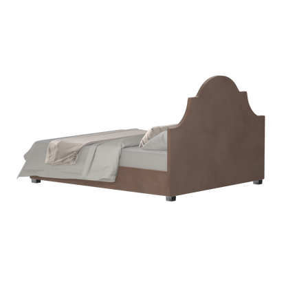 Ariana Double Bed with Elegant Headboard