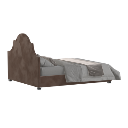 Ariana Double Bed with Elegant Headboard