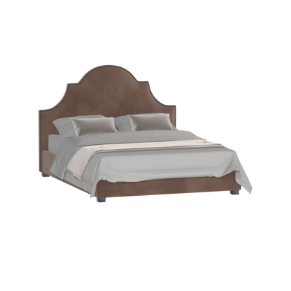 Ariana Double Bed with Elegant Headboard