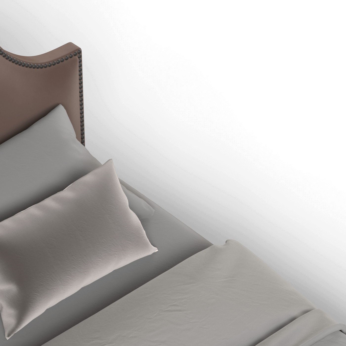 Ariana Double Bed with Elegant Headboard