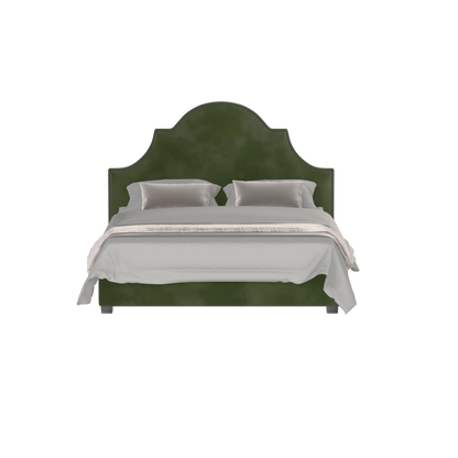 Ariana Double Bed with Elegant Headboard