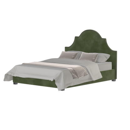 Ariana Double Bed with Elegant Headboard
