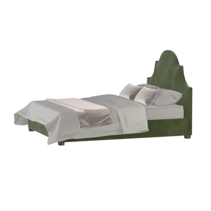 Ariana Double Bed with Elegant Headboard