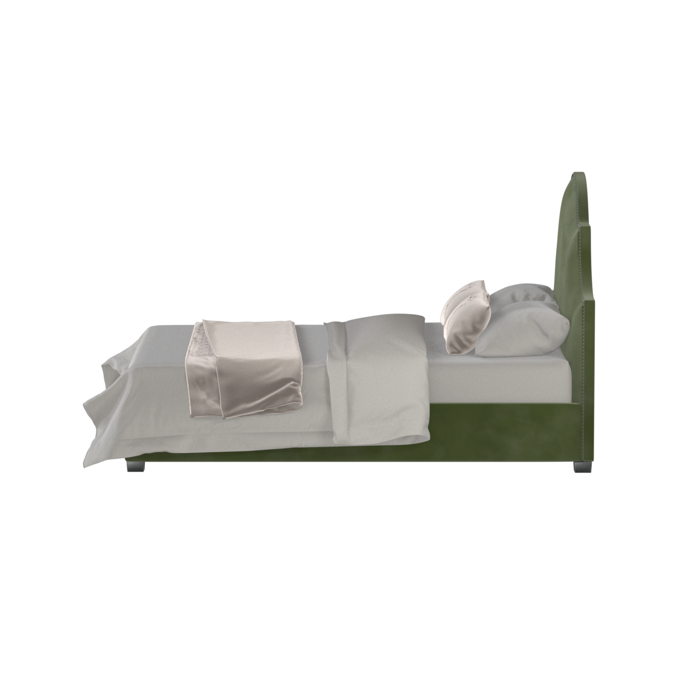Ariana Double Bed with Elegant Headboard