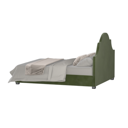 Ariana Double Bed with Elegant Headboard