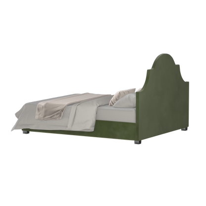 Ariana Double Bed with Elegant Headboard