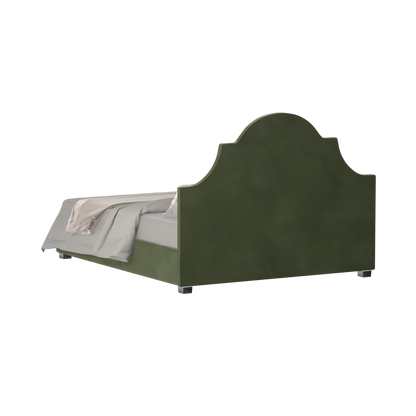 Ariana Double Bed with Elegant Headboard