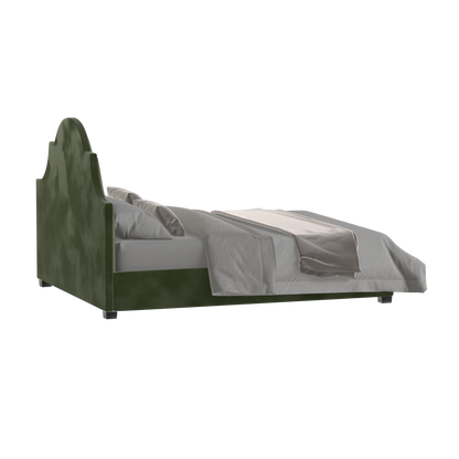 Ariana Double Bed with Elegant Headboard