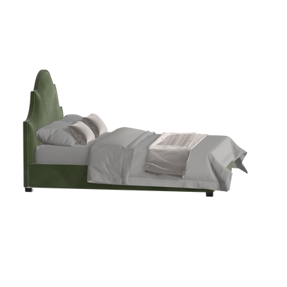 Ariana Double Bed with Elegant Headboard