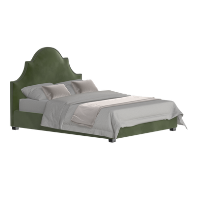 Ariana Double Bed with Elegant Headboard