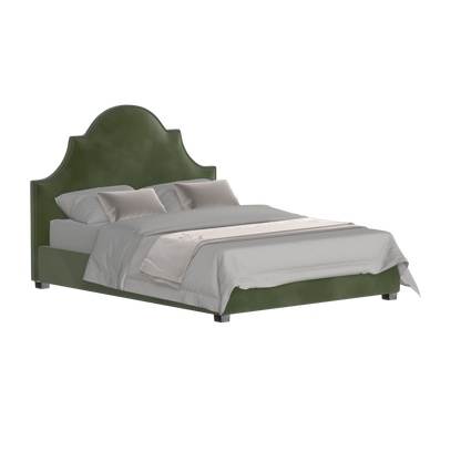 Ariana Double Bed with Elegant Headboard