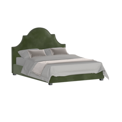 Ariana Double Bed with Elegant Headboard