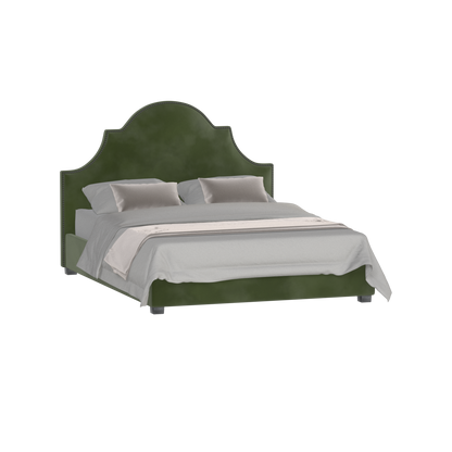 Ariana Double Bed with Elegant Headboard