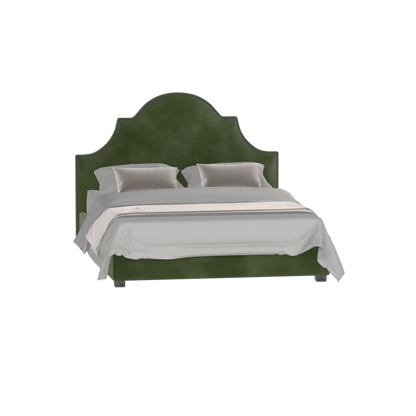Ariana Double Bed with Elegant Headboard