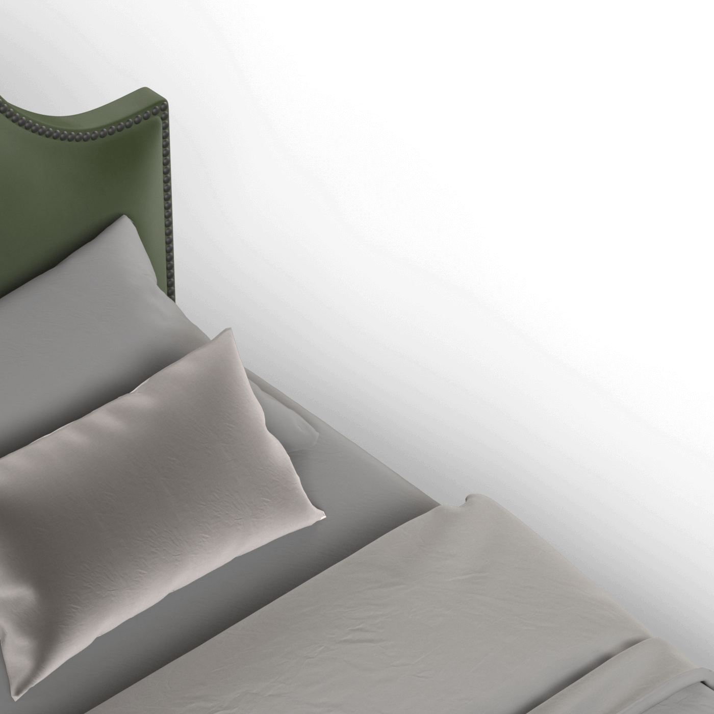 Ariana Double Bed with Elegant Headboard