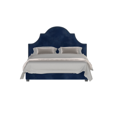 Ariana Double Bed with Elegant Headboard