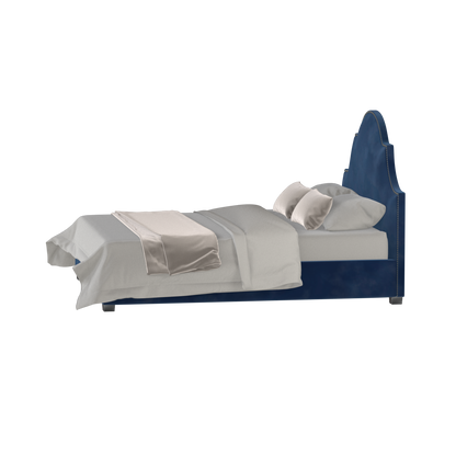 Ariana Double Bed with Elegant Headboard