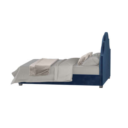 Ariana Double Bed with Elegant Headboard