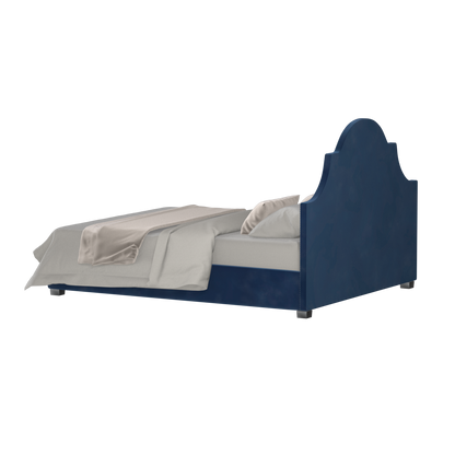 Ariana Double Bed with Elegant Headboard
