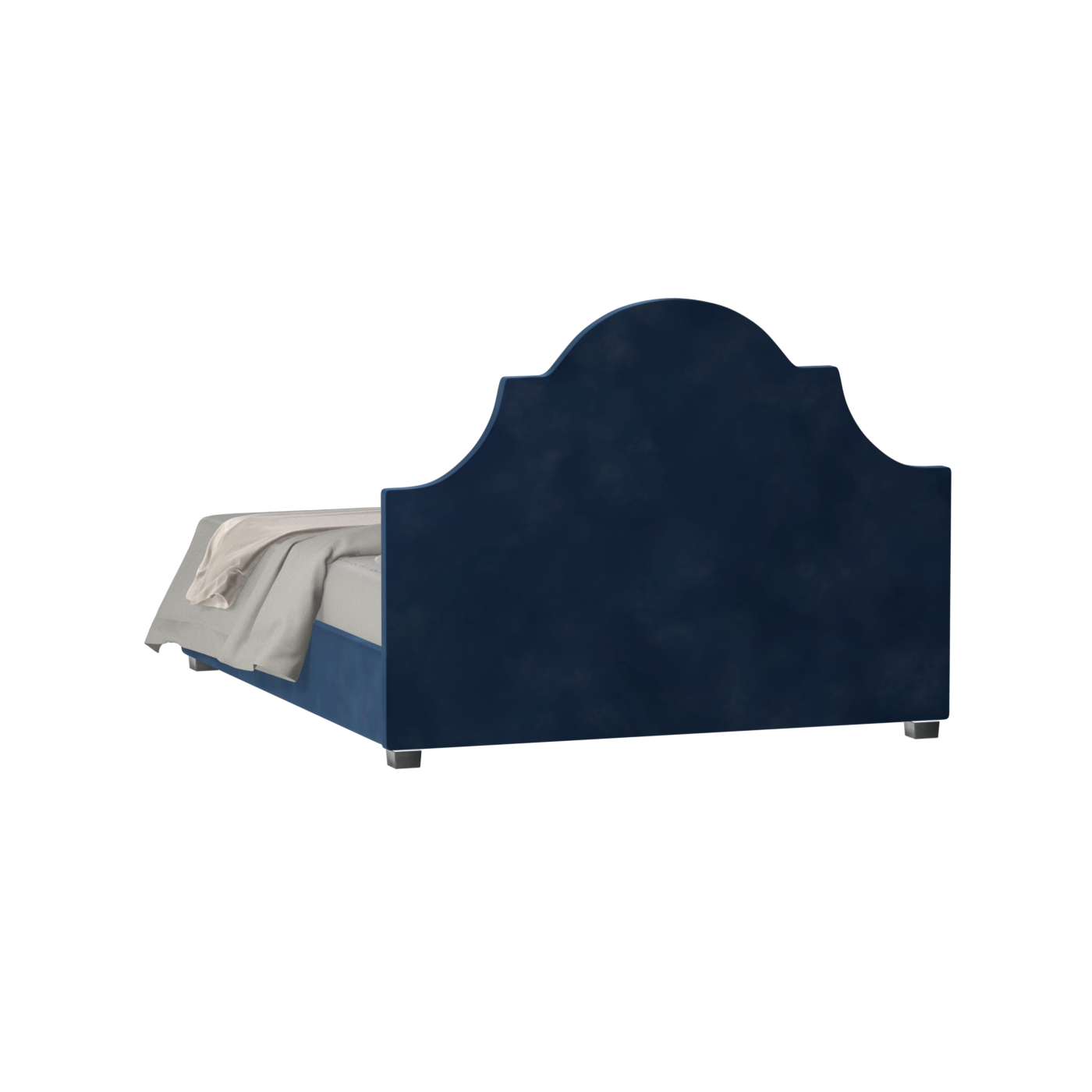Ariana Double Bed with Elegant Headboard