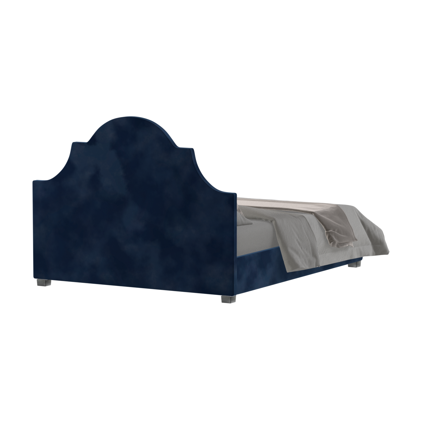 Ariana Double Bed with Elegant Headboard