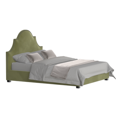 Ariana Double Bed with Elegant Headboard