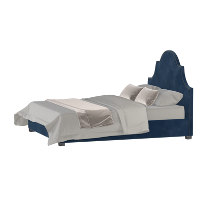 Ariana Double Bed with Elegant Headboard