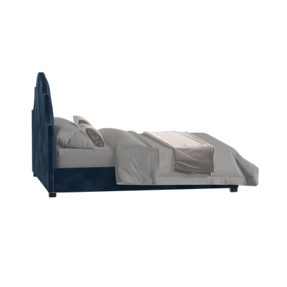 Ariana Double Bed with Elegant Headboard