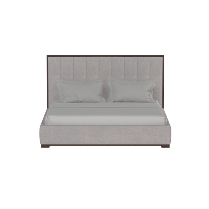 Ava Bed with Framed Vertical Headboard Panels