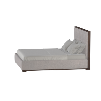 Ava Bed with Framed Vertical Headboard Panels