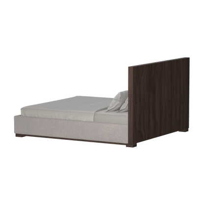 Ava Bed with Framed Vertical Headboard Panels