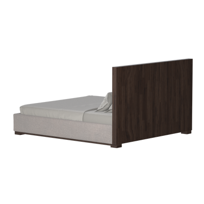 Ava Bed with Framed Vertical Headboard Panels