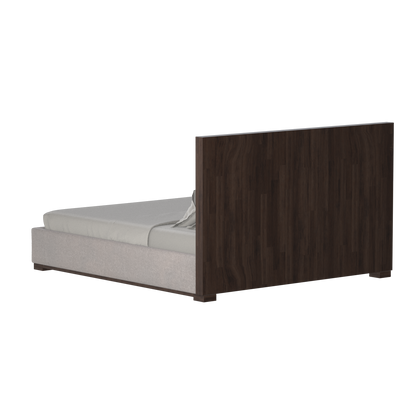 Ava Bed with Framed Vertical Headboard Panels